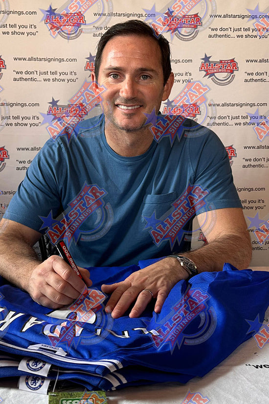 Chelsea FC Lampard Terry Signed Shirts Dual Framed 1