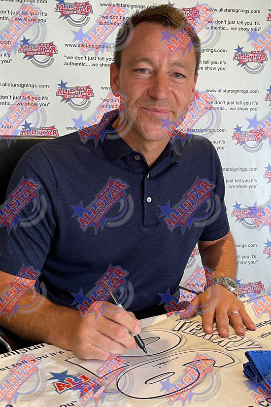 Chelsea FC Lampard Terry Signed Shirts Dual Framed 2