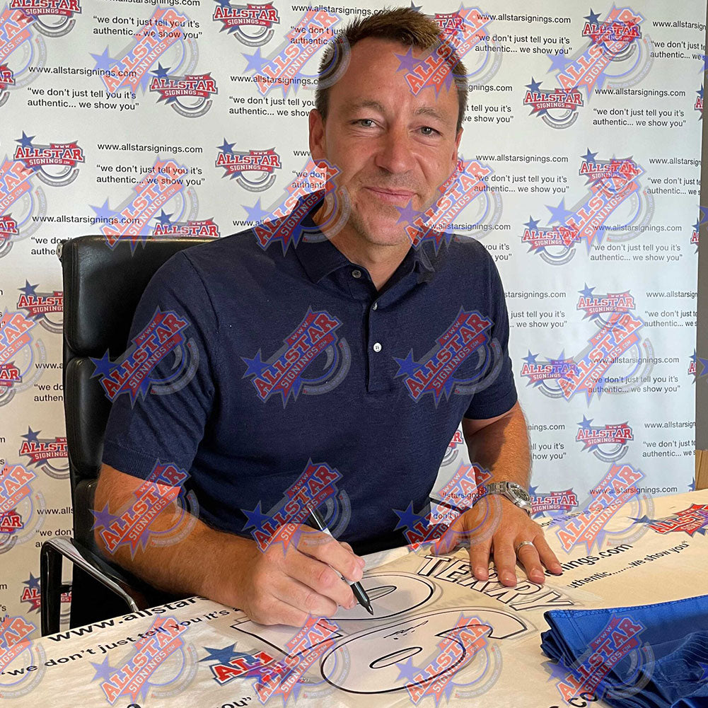 Chelsea FC Lampard Terry Signed Shirts Dual Framed 2