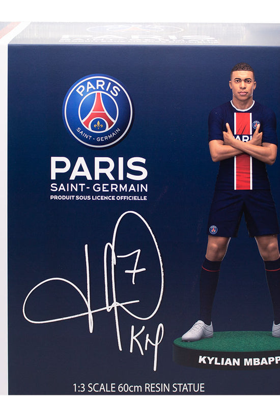 Paris Saint Germain FC Football's Finest Kylian Mbappe Premium Statue