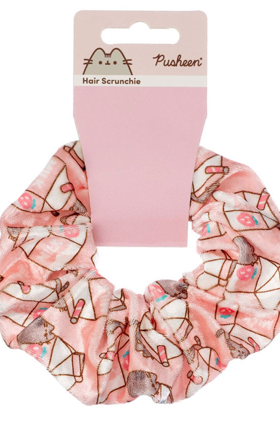 Pusheen Milkshake Hair Scrunchie