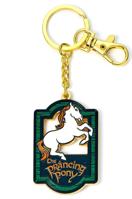 The Lord Of The Rings Charm Keyring Prancing Pony 1