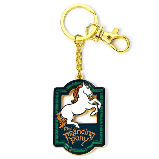 The Lord Of The Rings Charm Keyring Prancing Pony 1