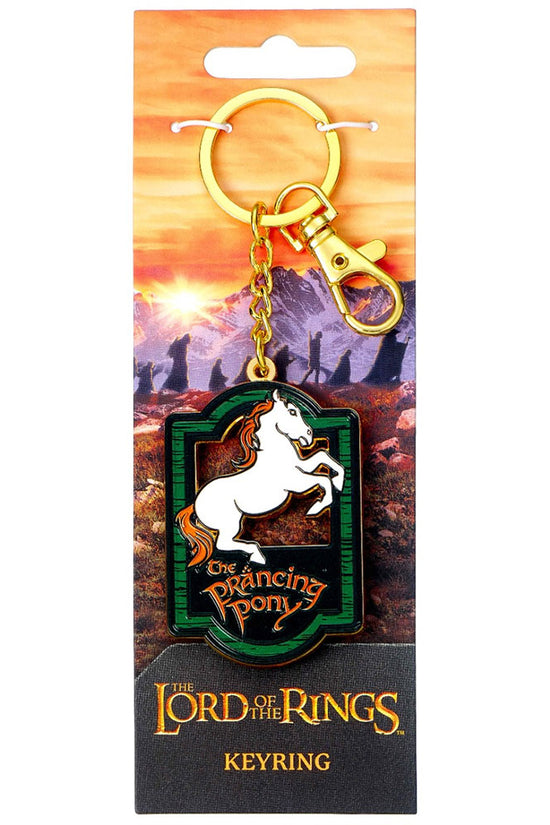 The Lord Of The Rings Charm Keyring Prancing Pony 2