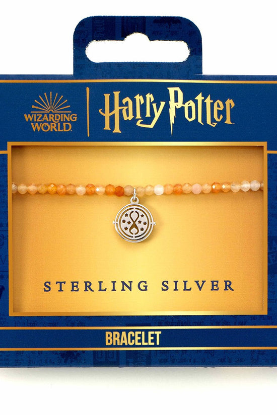 Harry Potter Stone Bracelet With Sterling Silver Charm Time Turner