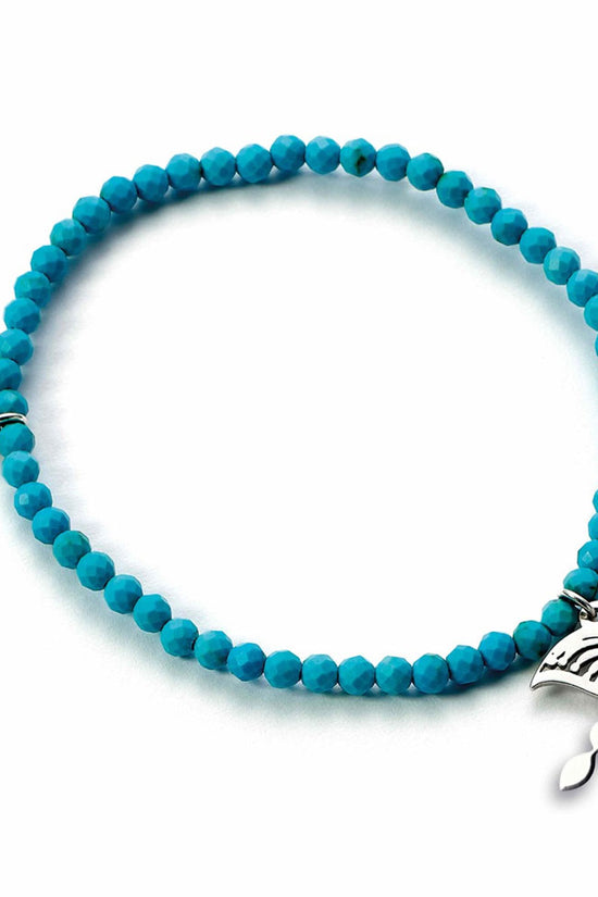 Harry Potter Stone Bracelet With Sterling Silver Charm Diadem