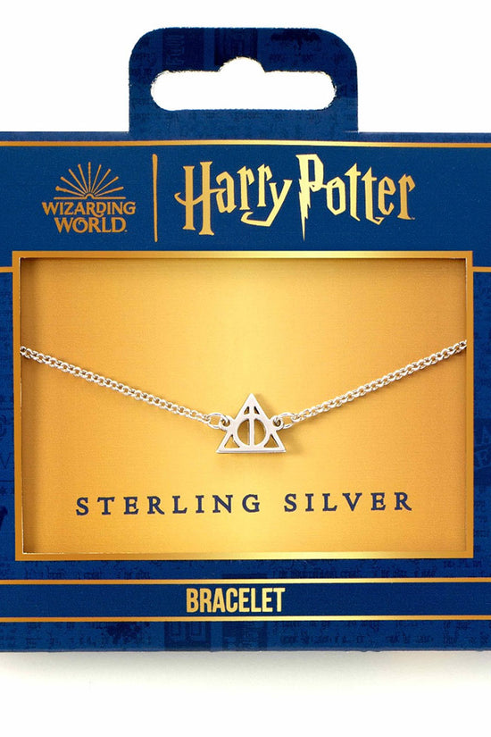 Harry Potter Sterling Silver Charm Bracelet Deathly Hallows