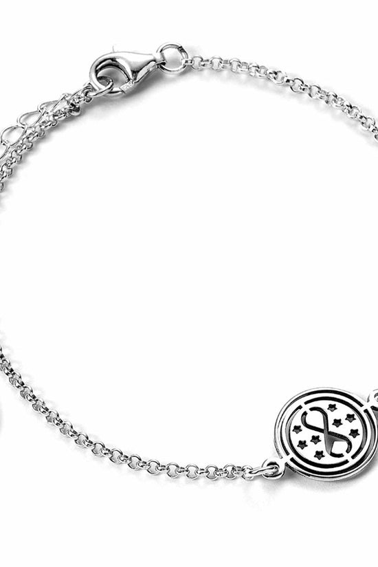Harry Potter Sterling Silver Charm Bracelet Time Turner