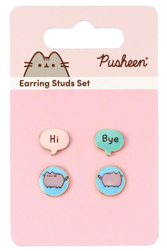 Pusheen Stud Earrings Set 2