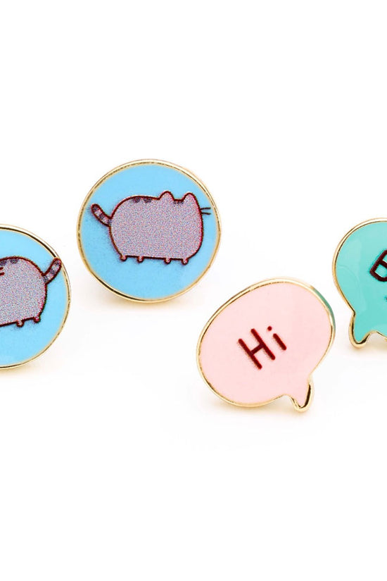 Pusheen Stud Earrings Set