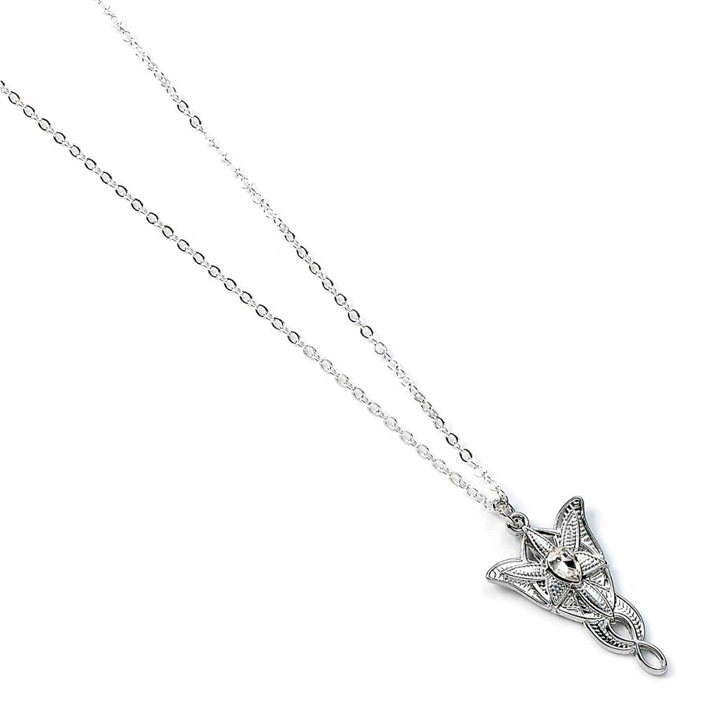 The Lord Of The Rings Silver Plated Necklace Evenstar 1