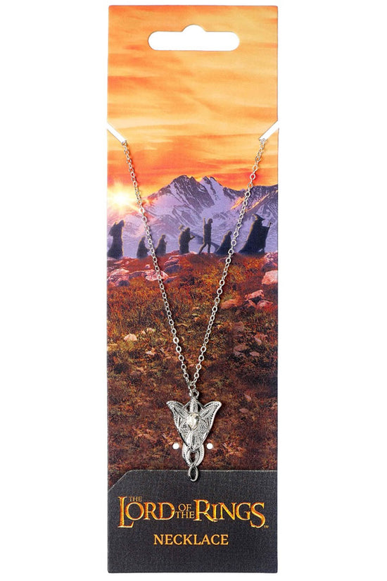 The Lord Of The Rings Silver Plated Necklace Evenstar 3