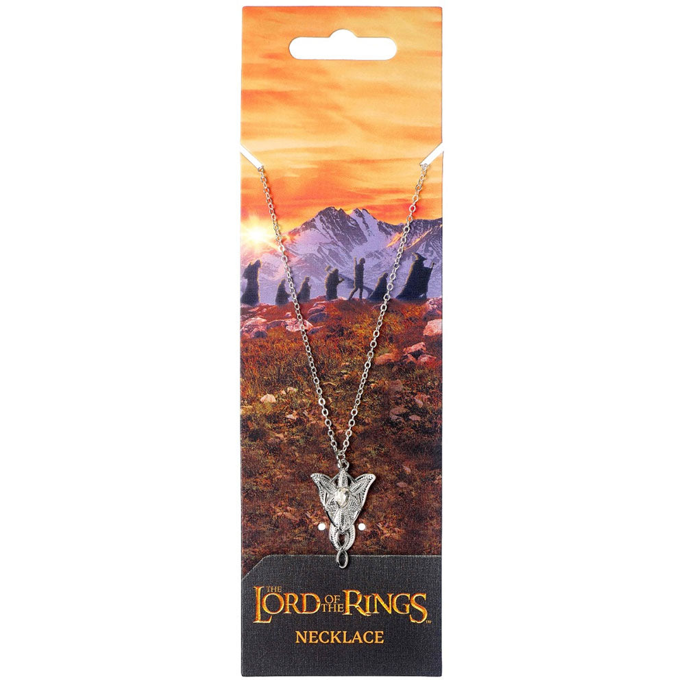 The Lord Of The Rings Silver Plated Necklace Evenstar 3