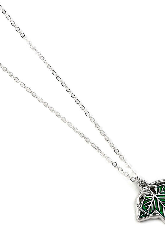 The Lord Of The Rings Silver Plated Necklace Leaf Of Lorien 1