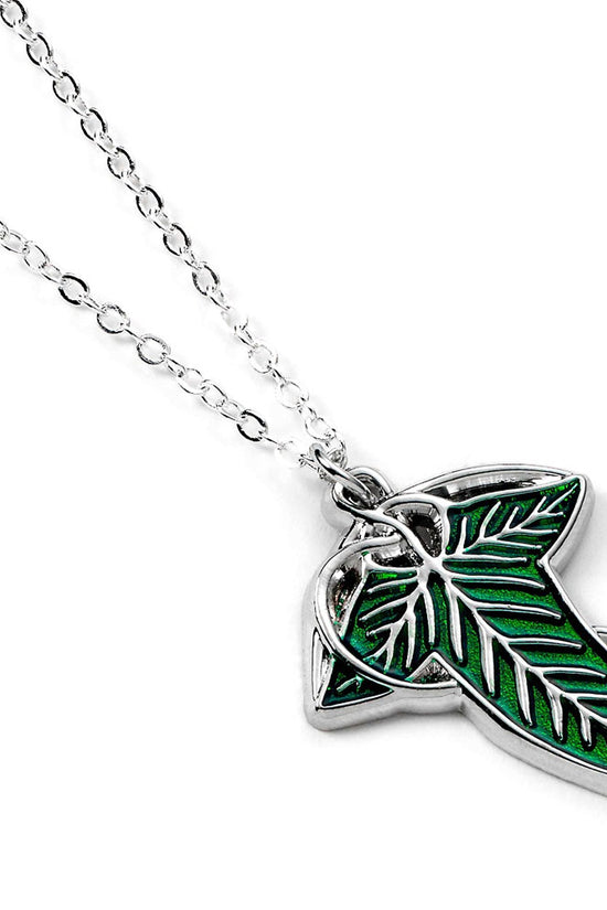The Lord Of The Rings Silver Plated Necklace Leaf Of Lorien
