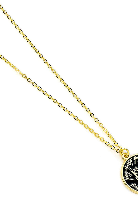 The Lord Of The Rings Gold Plated Necklace Logo 1