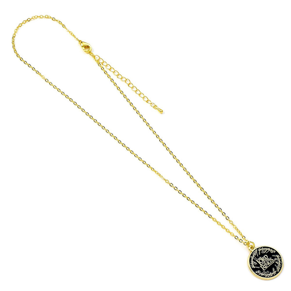 The Lord Of The Rings Gold Plated Necklace Logo 2