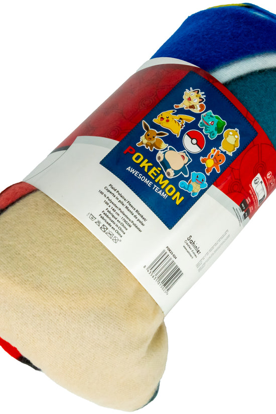 Pokemon Awesome Team Fleece Blanket