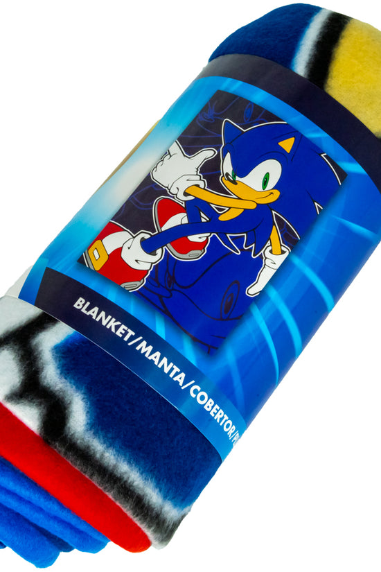 Sonic The Hedgehog Fleece Blanket 2