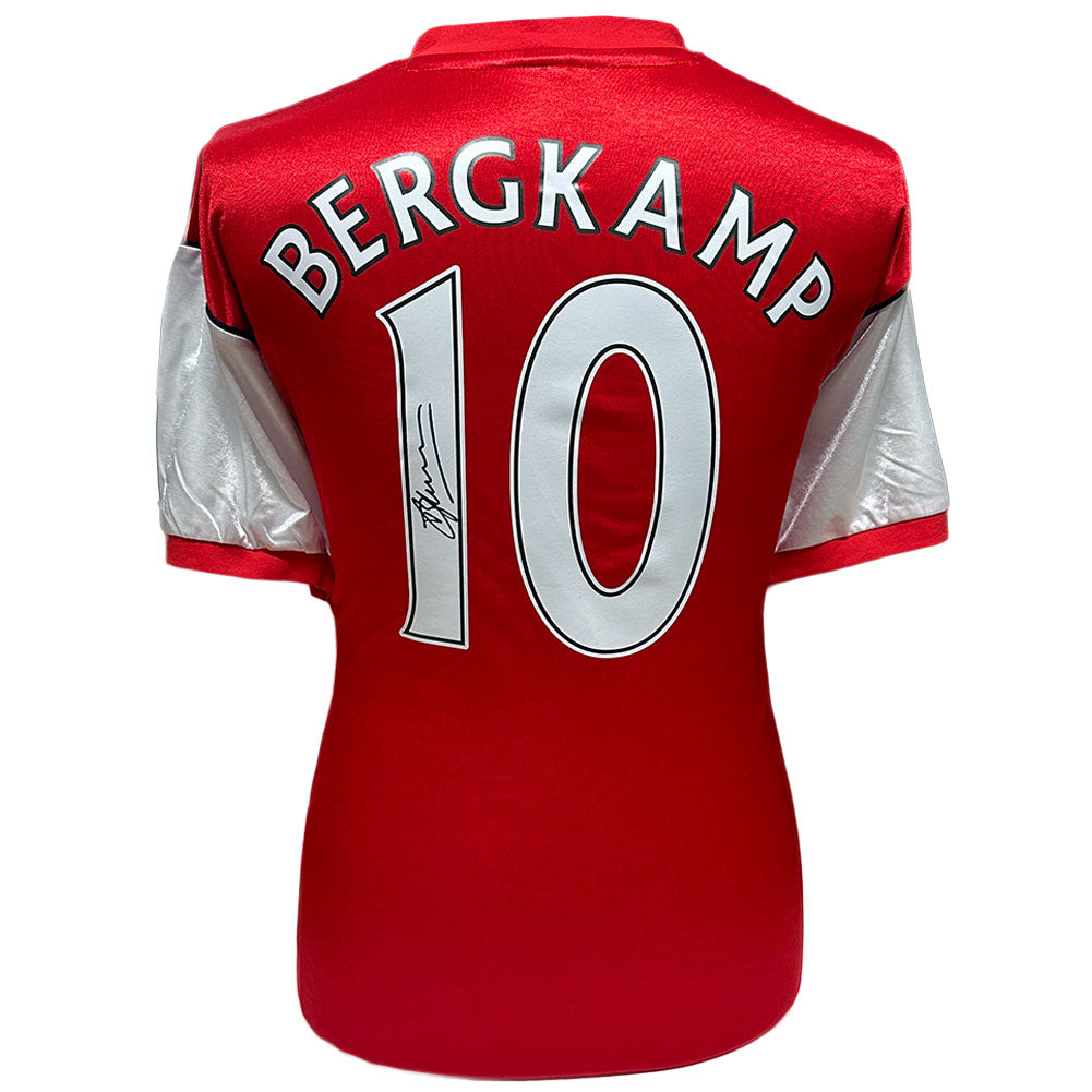 Arsenal FC 1982 Bergkamp Signed Shirt