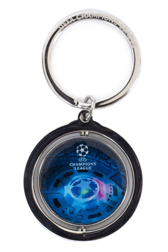 Manchester City FC UCL Spinner Keyring