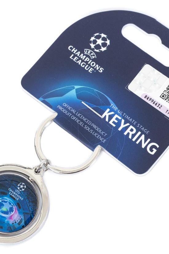 Manchester City FC UCL Spinner Keyring