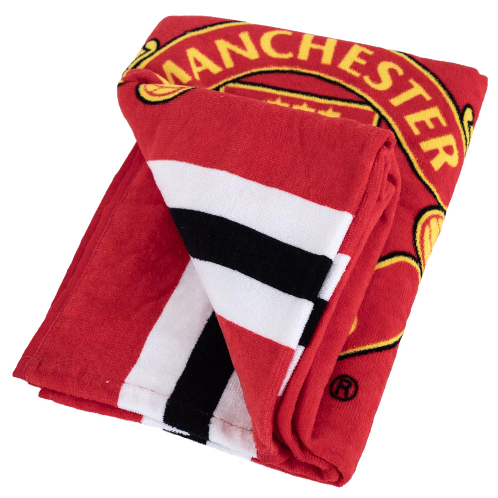 Manchester United FC Core Stripe Towel 1