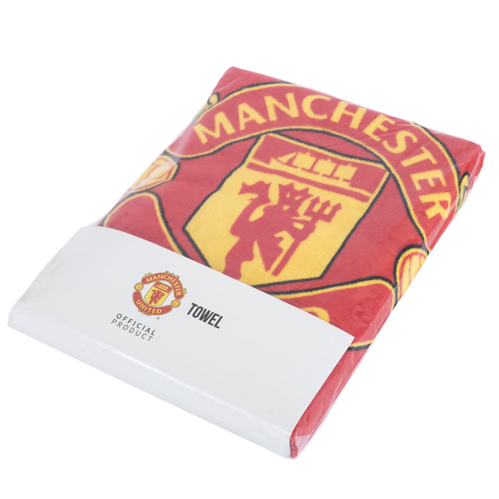Manchester United FC Core Stripe Towel 2