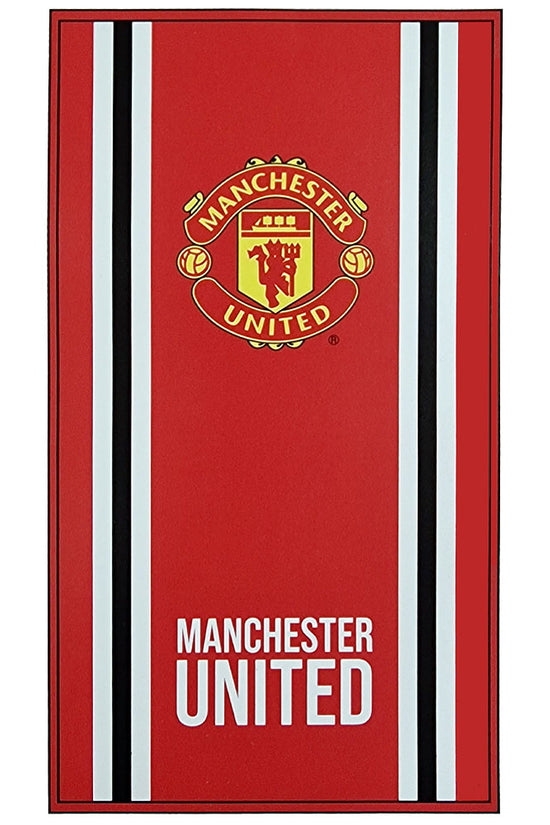 Manchester United FC Core Stripe Towel
