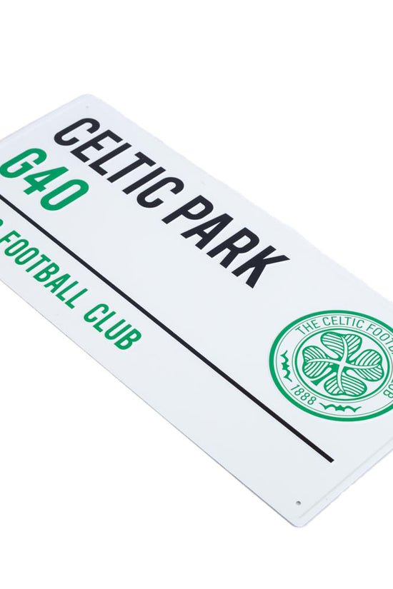 Celtic FC White Street Sign 1