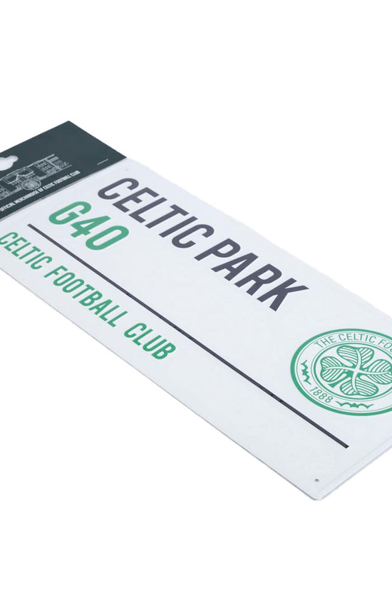 Celtic FC White Street Sign 2