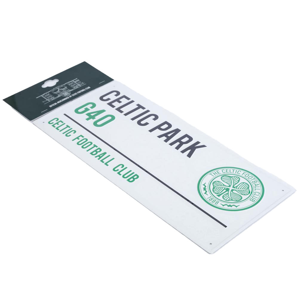 Celtic FC White Street Sign 2