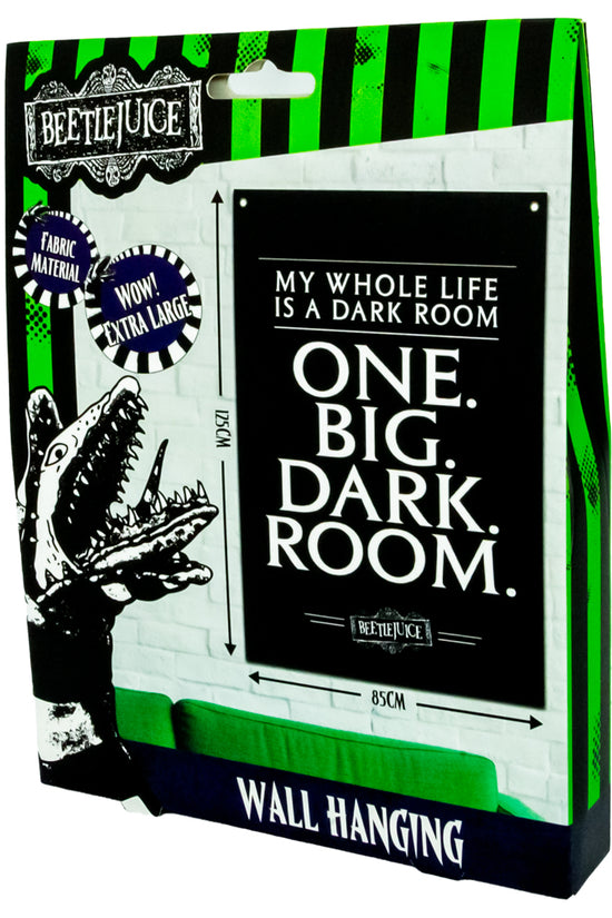 Beetlejuice XL Fabric Wall Banner