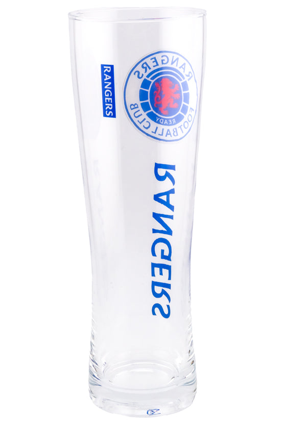 Rangers FC Tall Beer Glass 1