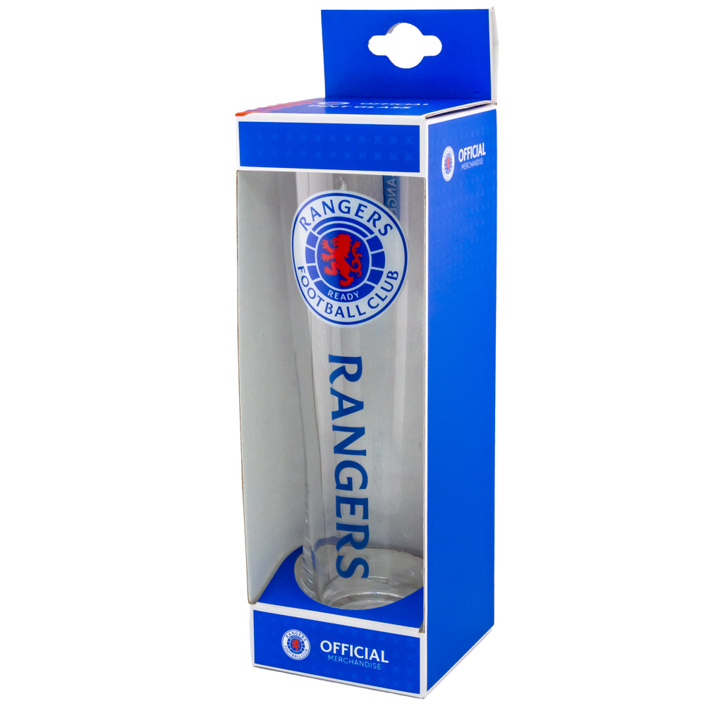 Rangers FC Tall Beer Glass 2