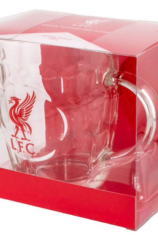 Liverpool FC Dimple Glass Tankard 1