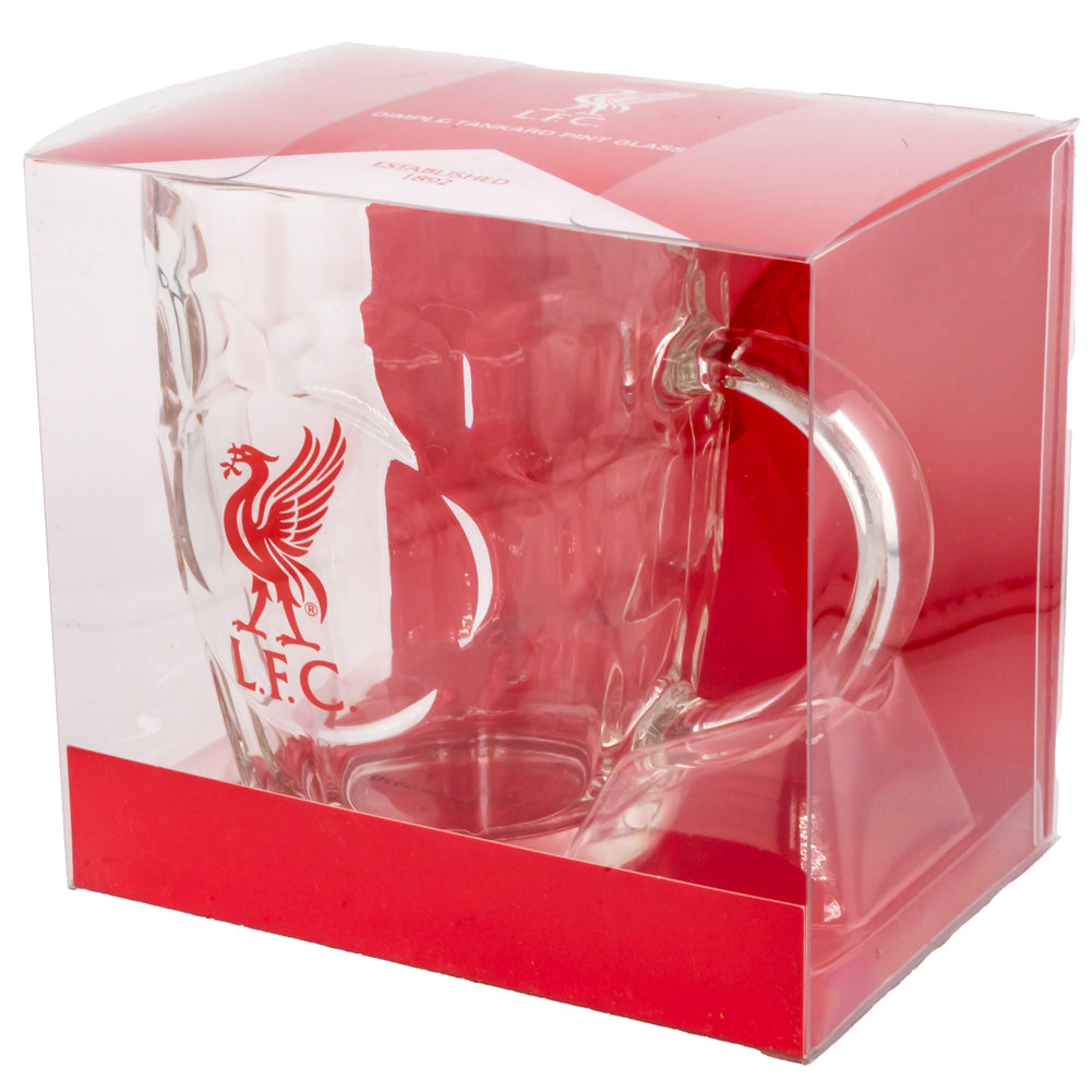 Liverpool FC Dimple Glass Tankard 1
