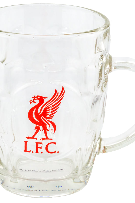 Liverpool FC Dimple Glass Tankard