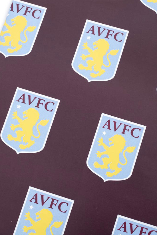Aston Villa FC Text Gift Wrap