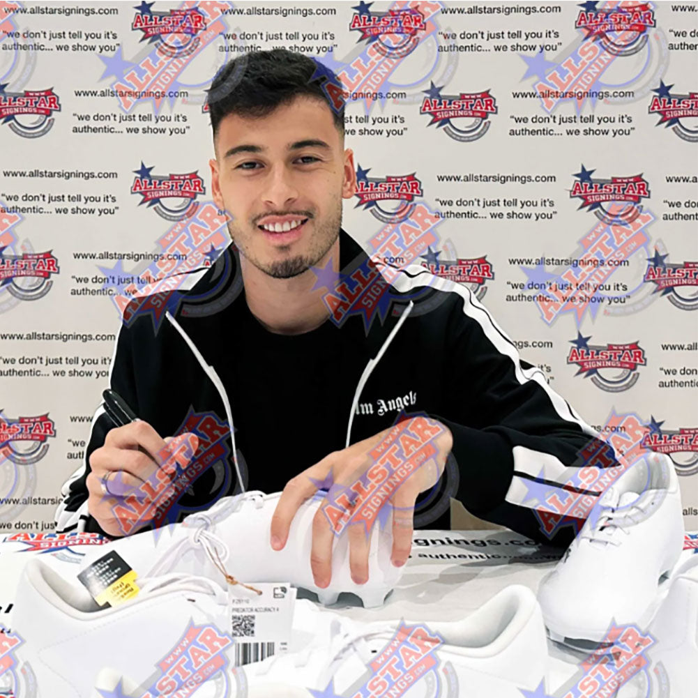 Arsenal FC Martinelli Signed Boot Framed 2