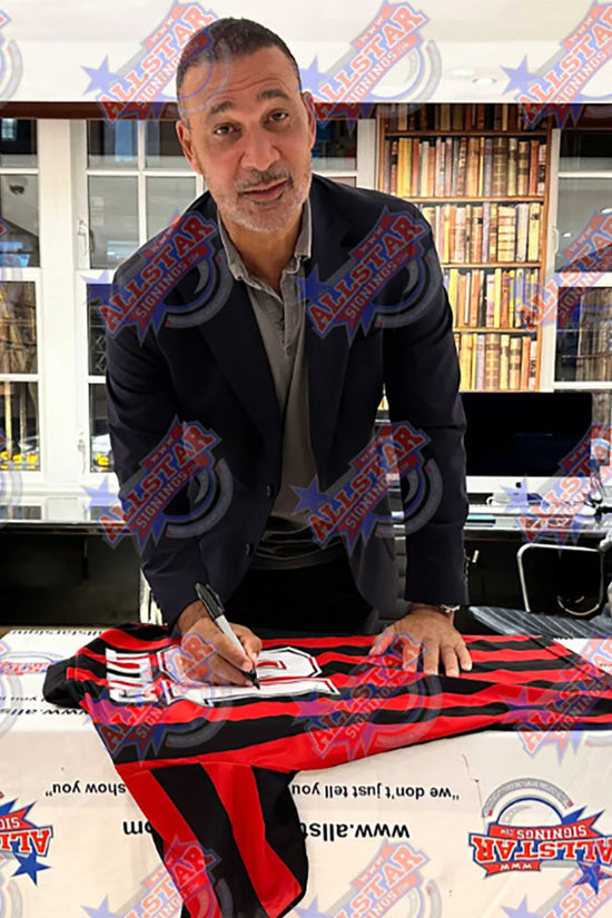 AC Milan 1988 Gullit Van Basten Signed Shirts Dual Framed 1