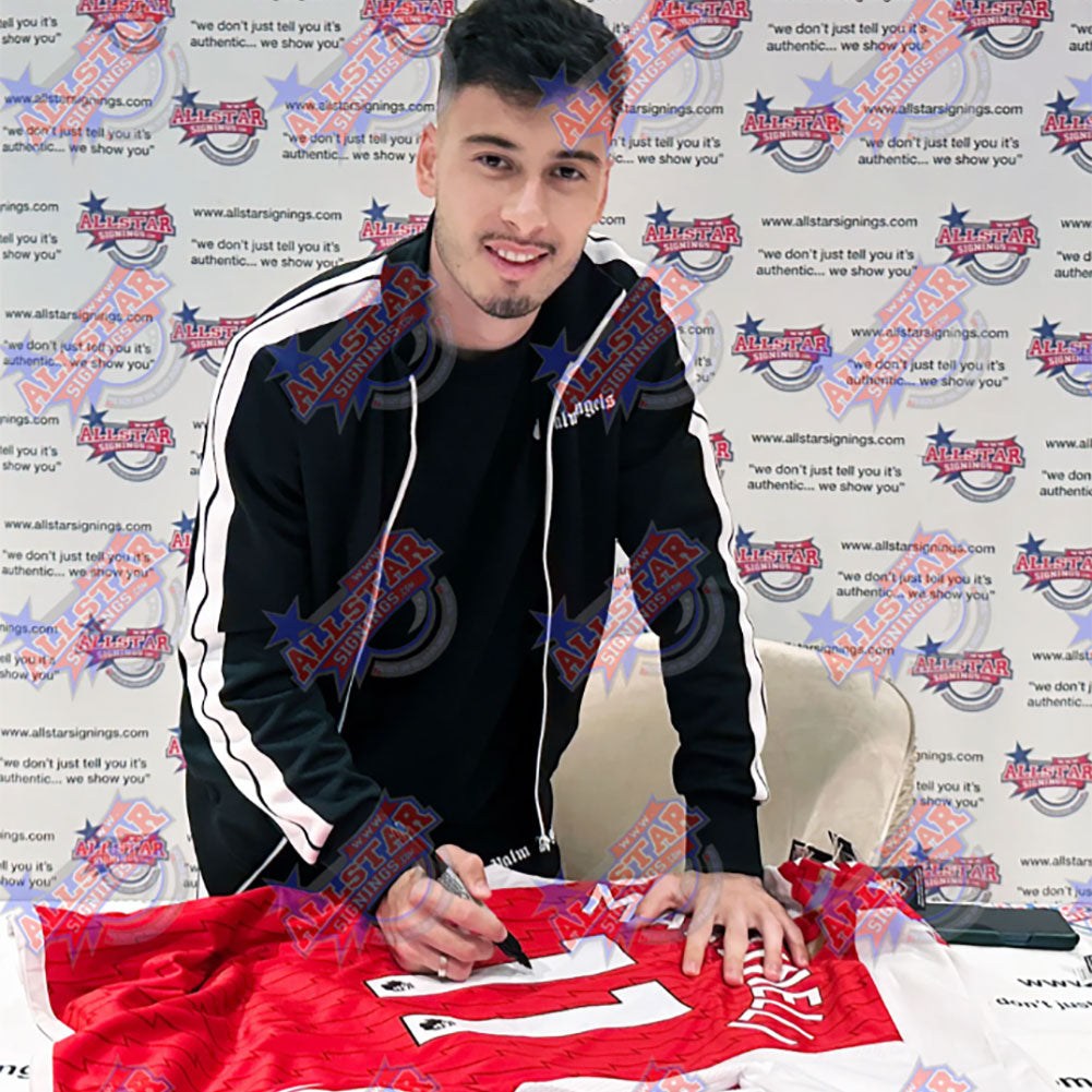 Arsenal FC Martinelli Signed Shirt Framed 1