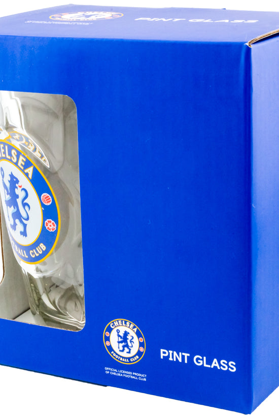 Chelsea FC Dimple Glass Tankard 1