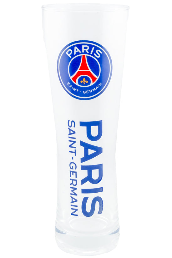 Paris Saint Germain FC Tall Beer Glass