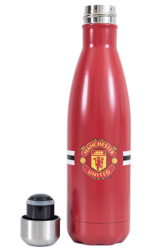 Manchester United FC Core Stripe Thermal Flask