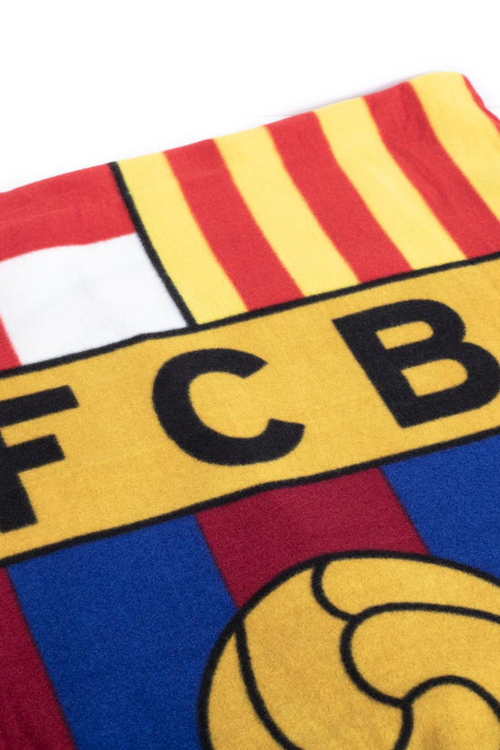 FC Barcelona Logo Fleece Blanket 1