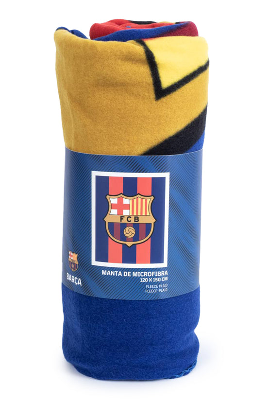 FC Barcelona Logo Fleece Blanket 3