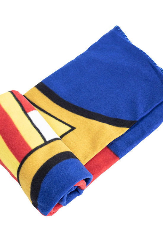FC Barcelona Logo Fleece Blanket