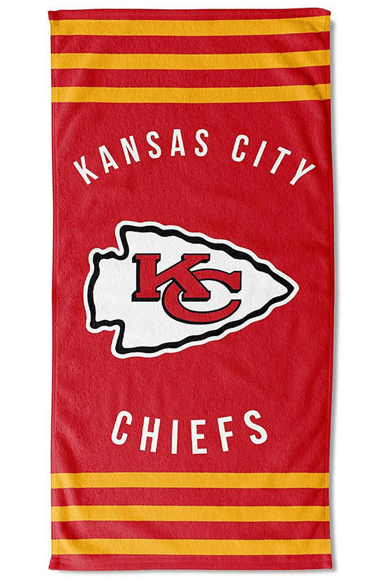 Kansas City Chiefs Stripe Towel
