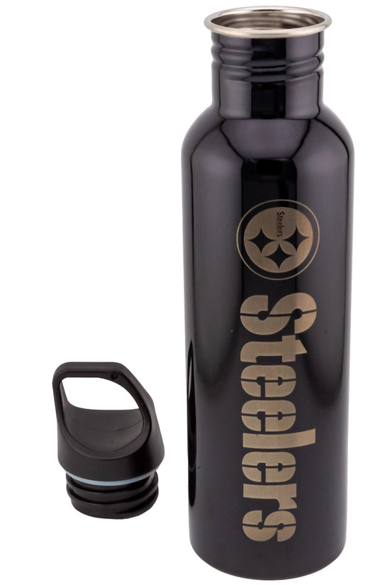 Pittsburgh Steelers Steel Water Bottle 1